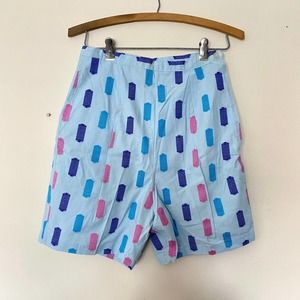 Vintage Handmade High Waisted Shorts 25"